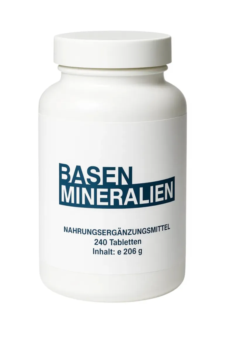 Basentabletten mit Citraten – Mineralstoffe – Vitaminbox