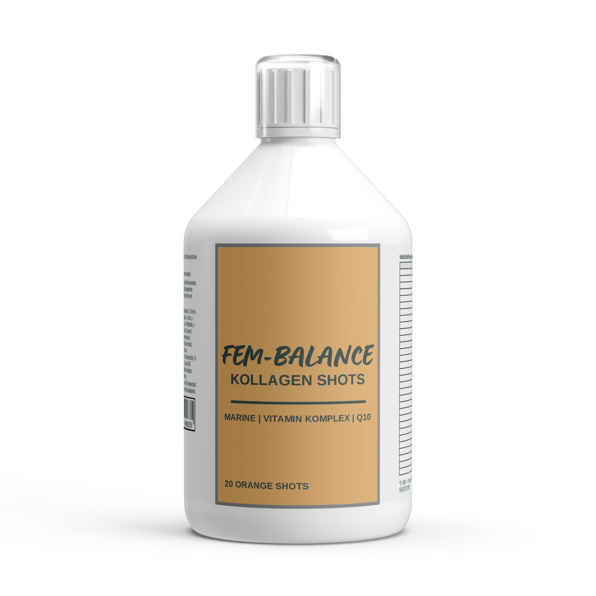 Fem Balance Kollagen Shots 500ml – and More – Vitaminbox