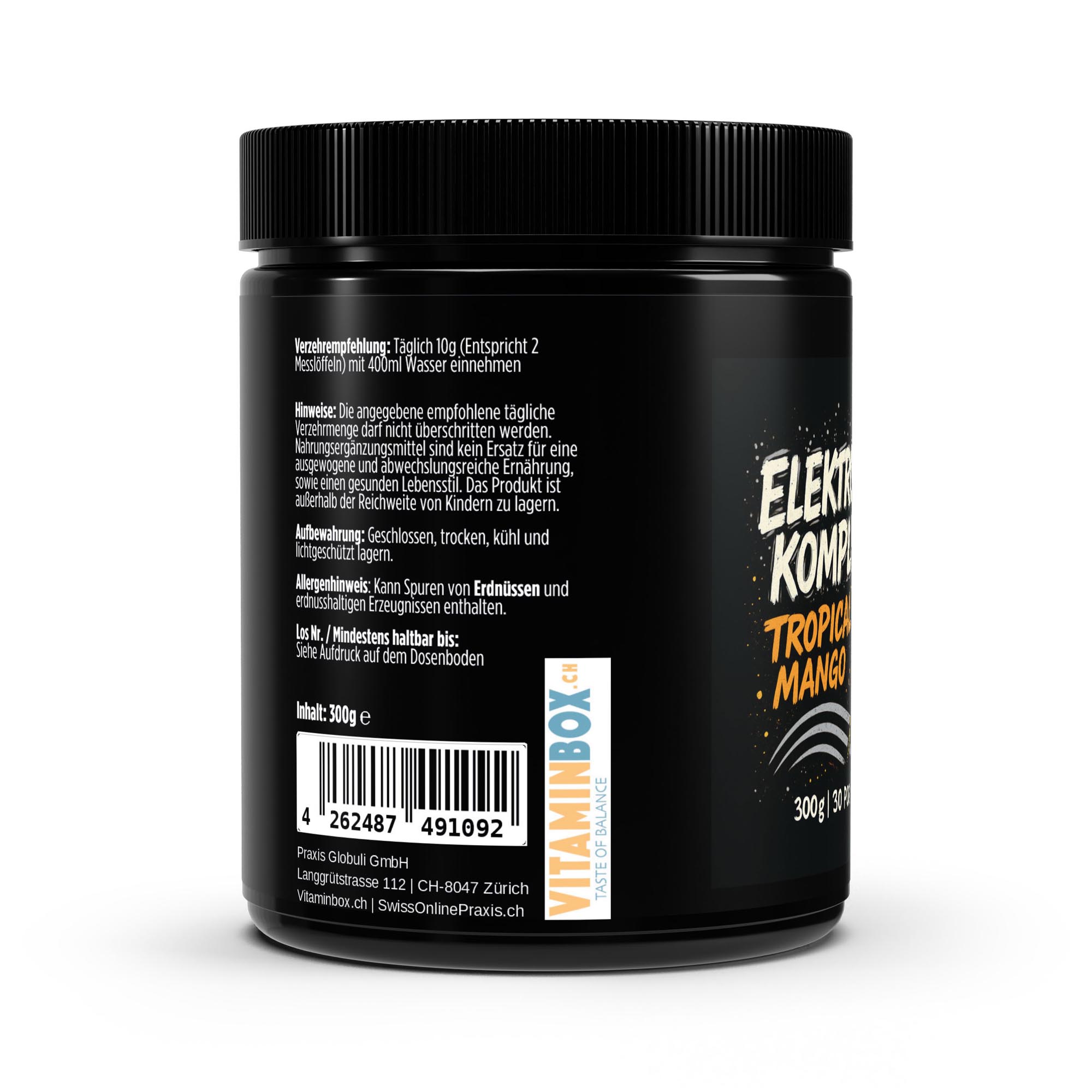 Elektrolyte Pulver Tropical Mango – Ansicht 2