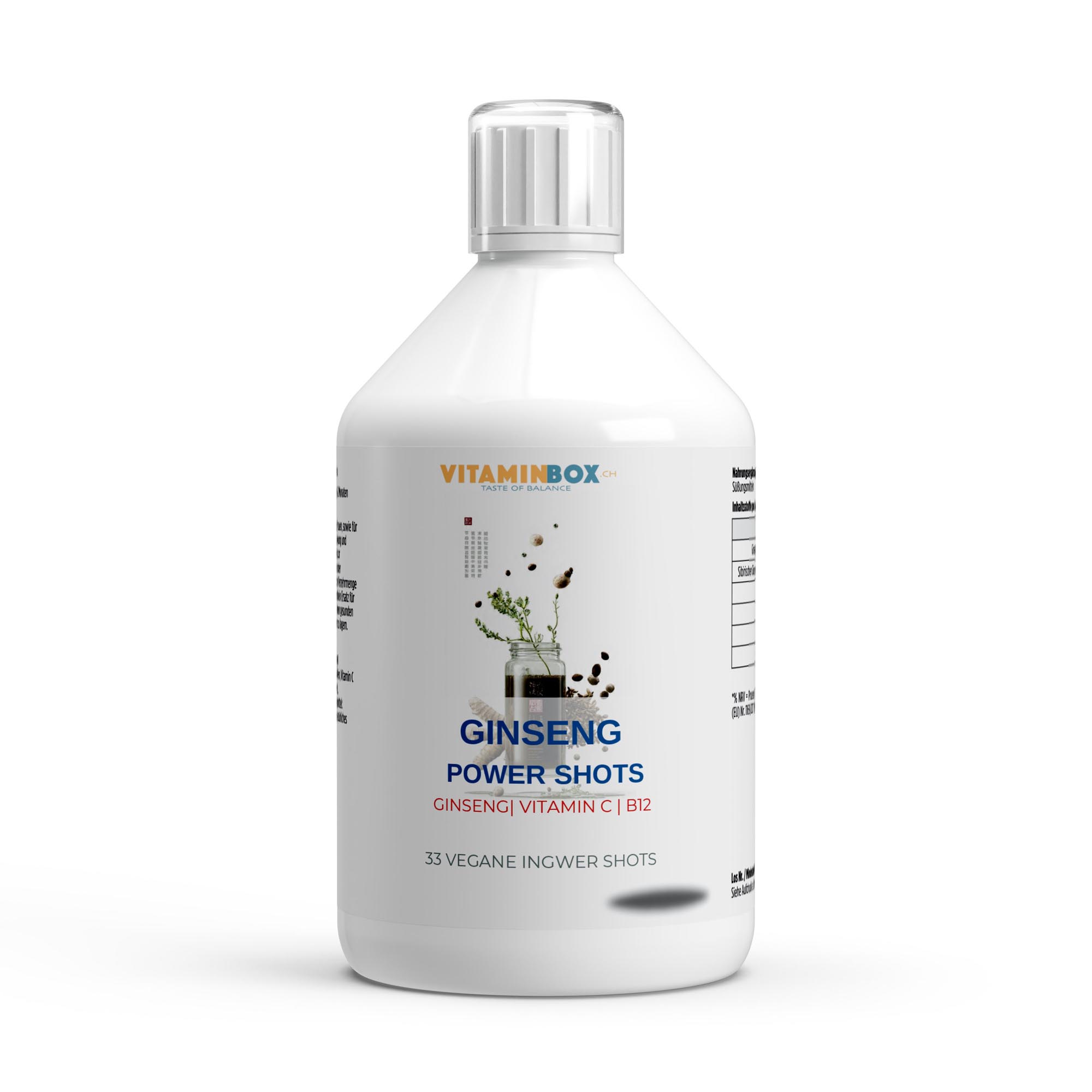 Ginseng Power Plus+ Shots 500ml – and More – Vitaminbox
